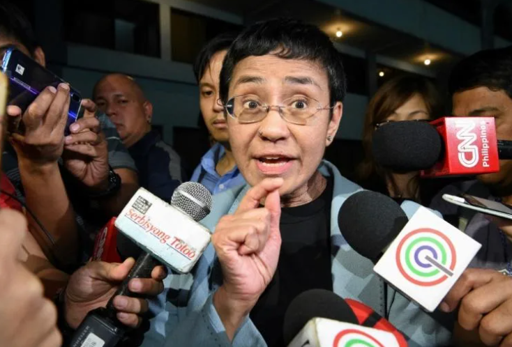 Philippines' Nobel Prize winner Maria Ressa says award for 'all journalists'