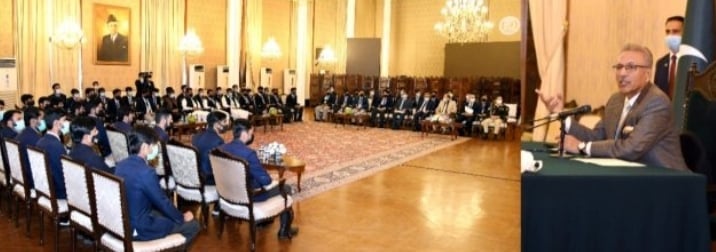 Balochistan students have immense potential to change country’s fate: President